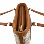 Tweed Texture Tote Bag