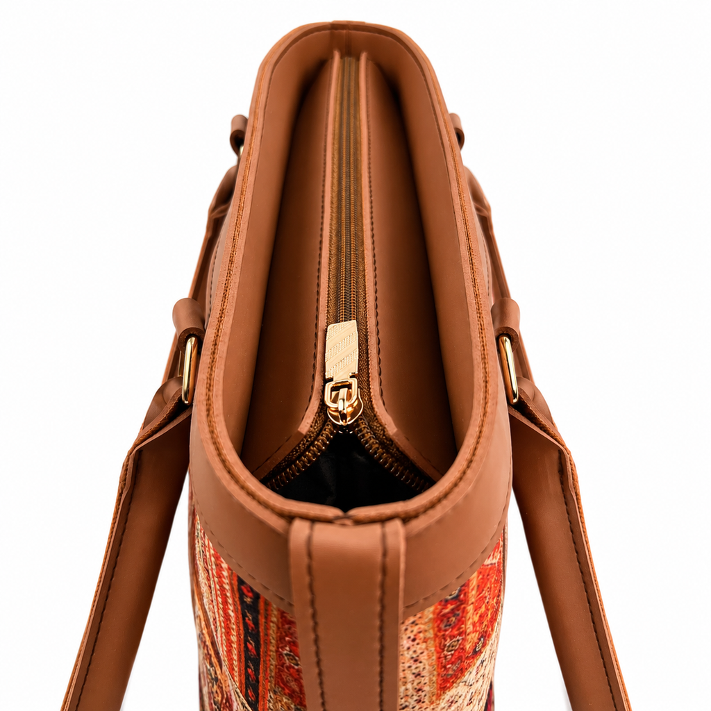 Mughal Patchwork Tote Bag