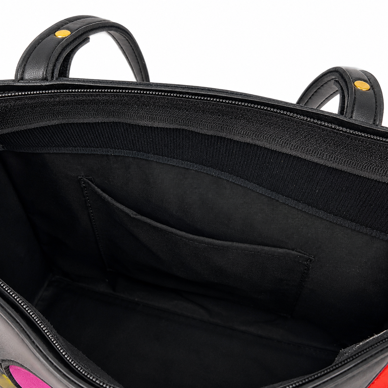 Geo Patchwork Tote Bag