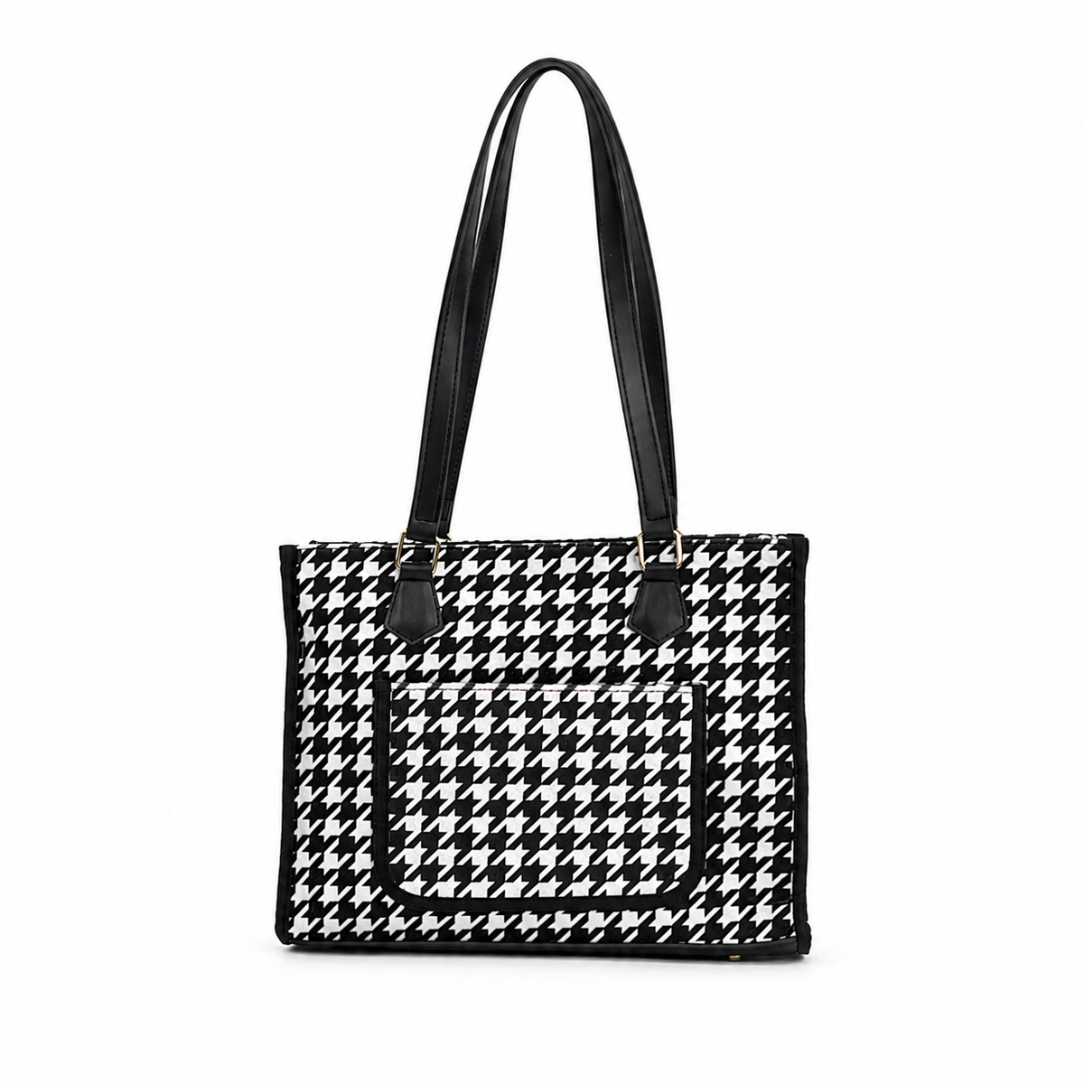 Houndstooth Tote Bag