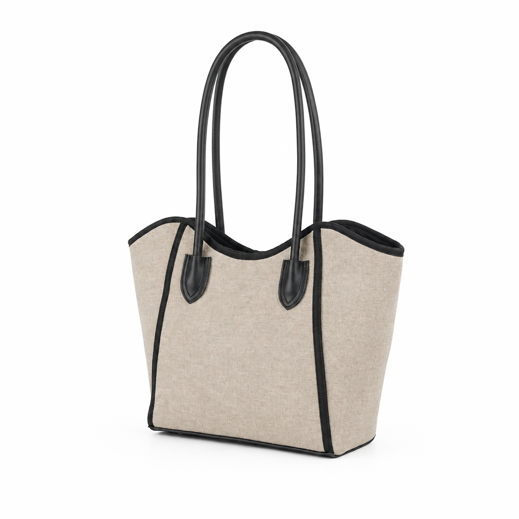 Linen Chic Tote Bag
