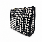 Houndstooth Tote Bag