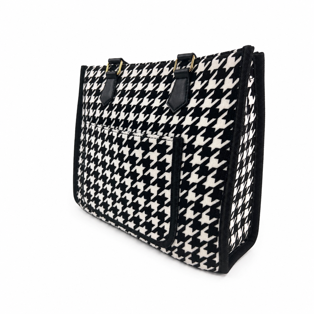Houndstooth Tote Bag